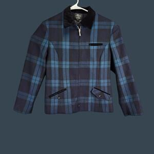 Alanni By Donnybrook Women's Wool Plaid Jacket Size 10